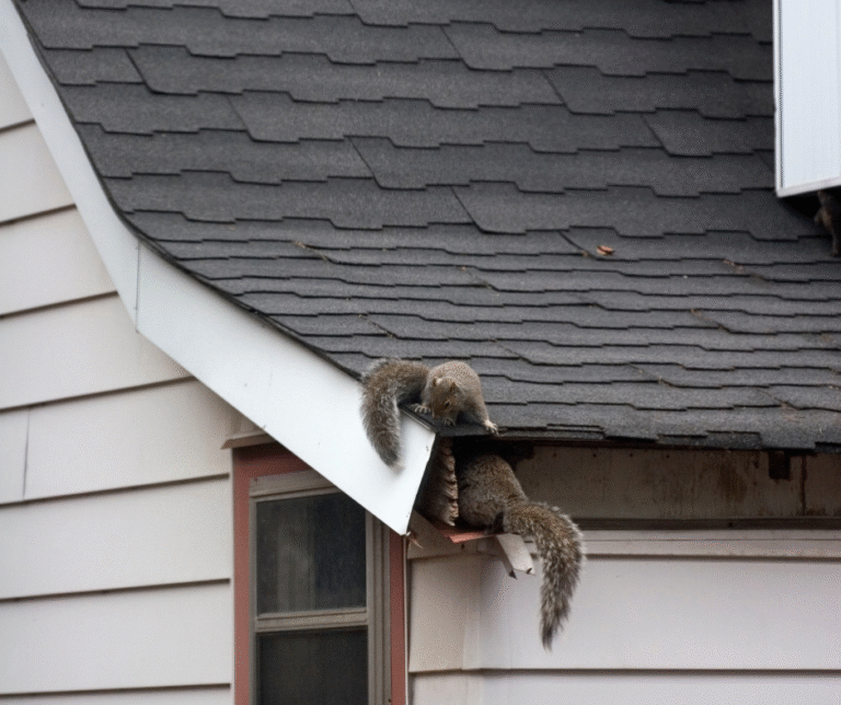 Squirrel and raccoon prevention in Canton, Ohio during fall as animals seek attic shelter.