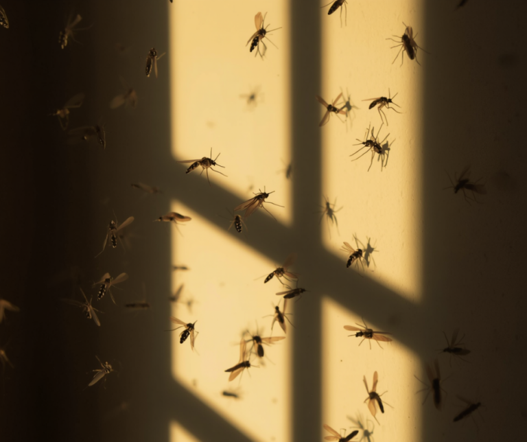 Mosquitoes breeding Warren