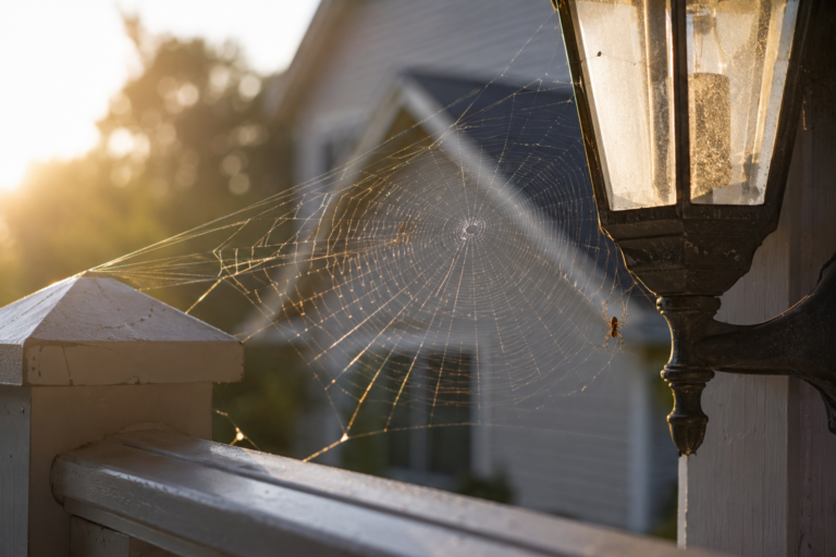 Spiders Getting More Visible Around Cleveland