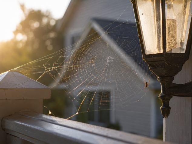 Spiders Getting More Visible Around Cleveland