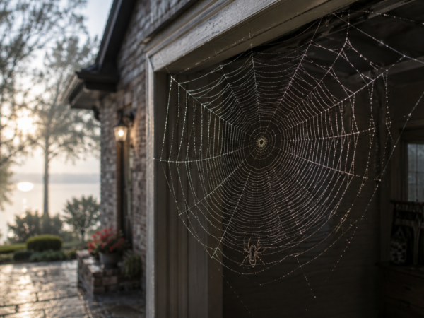 Spiders Getting More Visible Around Canton
