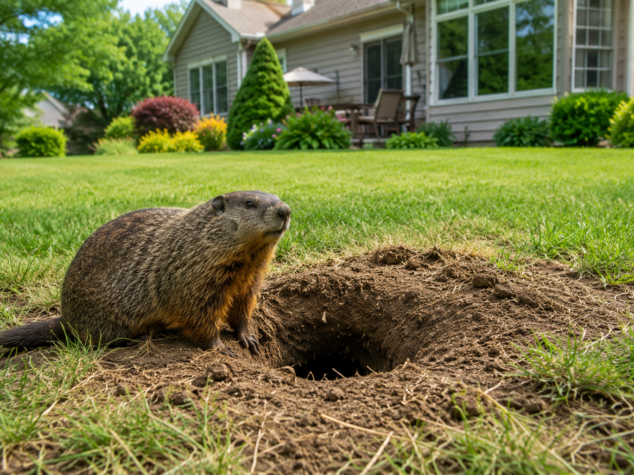 groundhog removal Ohio