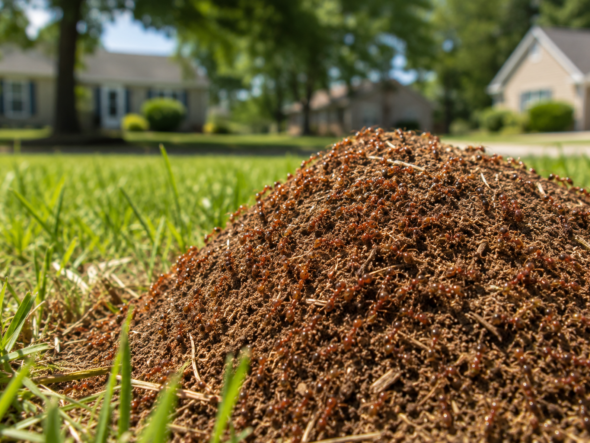 fire ant control Fayetteville NC
